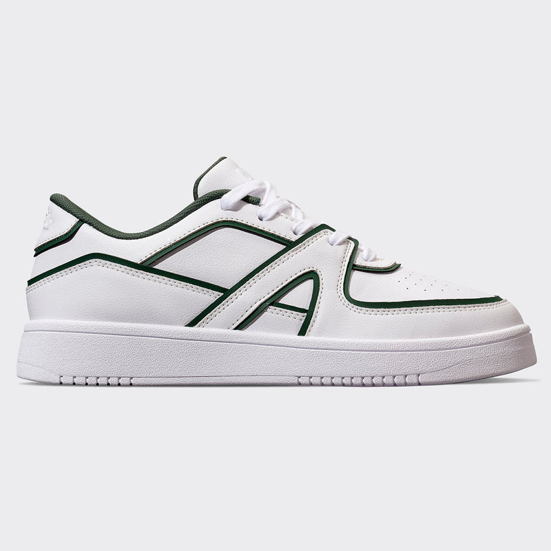 Men's Nostalgia '87 White / Dark Green view 1