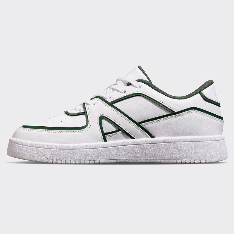 Men's Nostalgia '87 White / Dark Green view 2