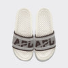 Men's Big Logo TechLoom Slide Ivory / Anthracite