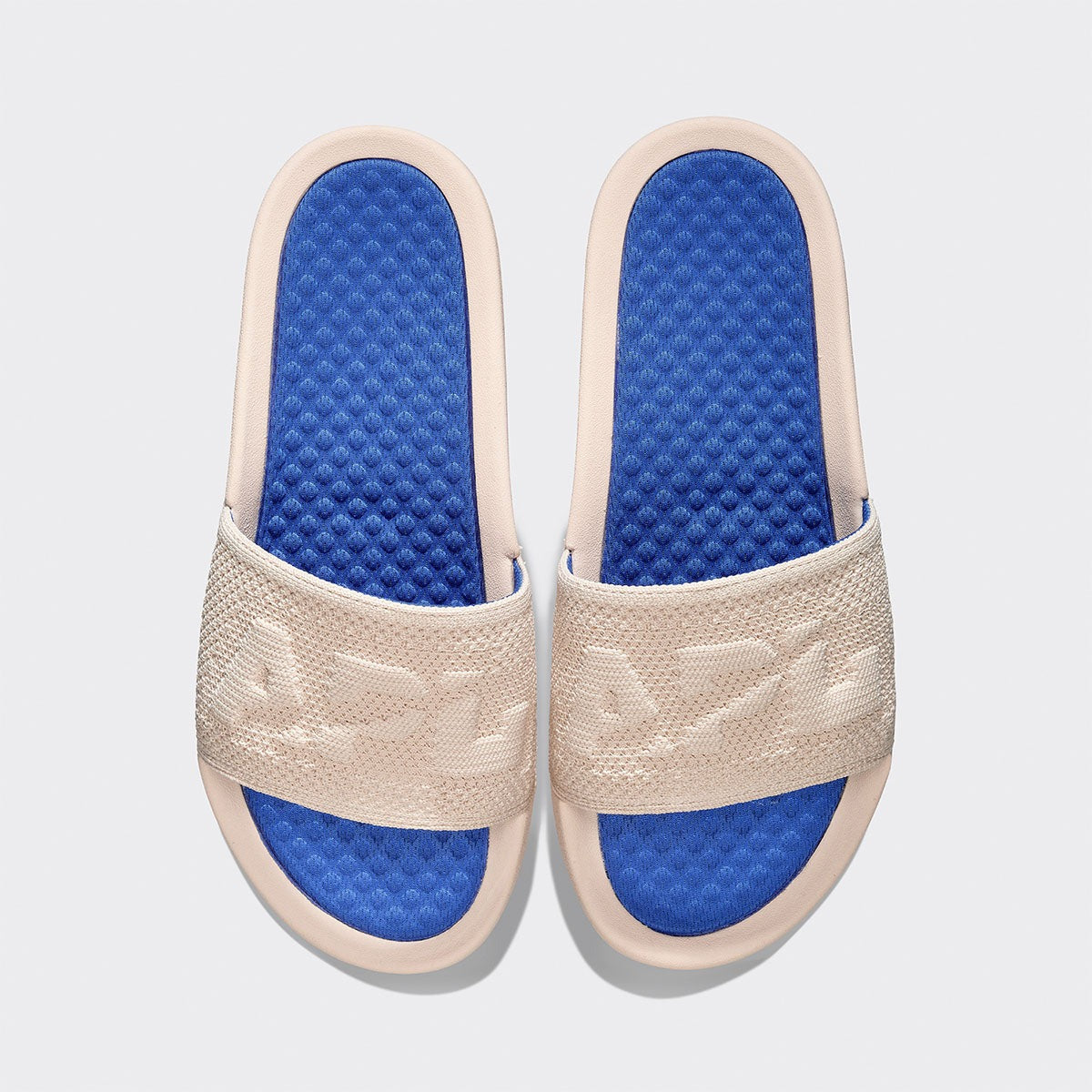 Men&#39;s Big Logo TechLoom Slide Beach / Cobalt view 1