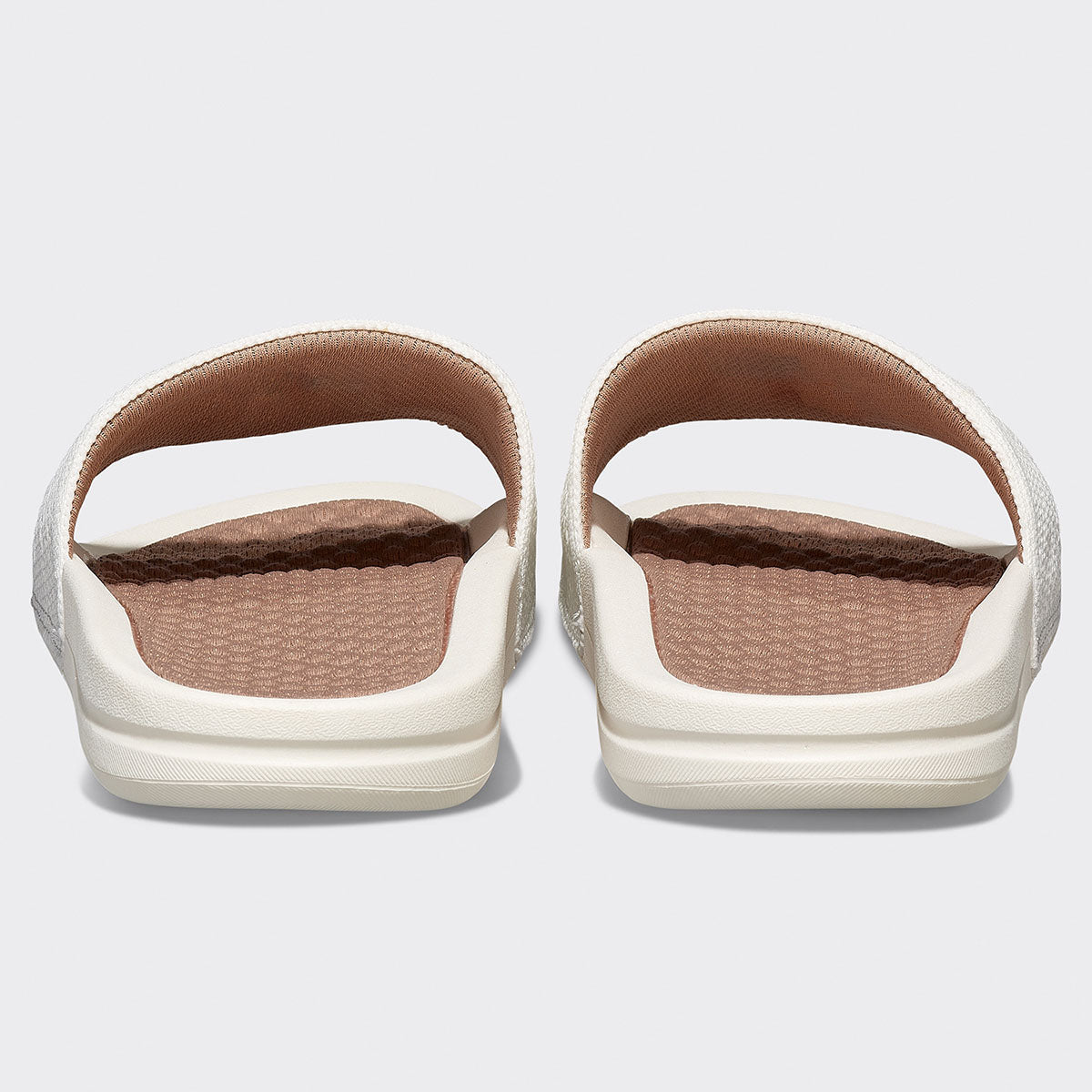 Women&#39;s Big Logo TechLoom Slide Ivory / Almond view 4