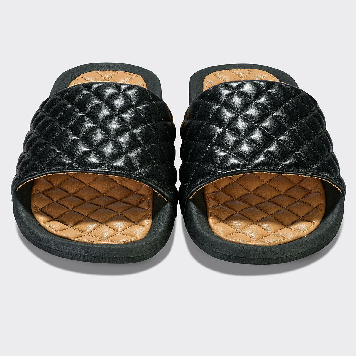 Men&#39;s Lusso Slide Black / Tan view 5