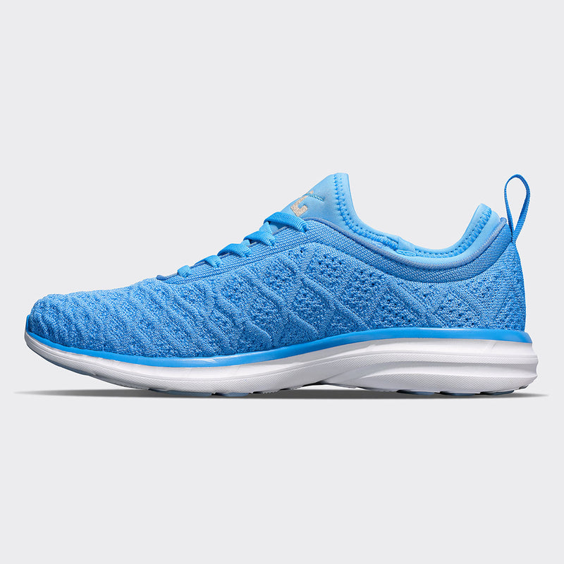 Women's TechLoom Phantom Coastal Blue / Beach / White view 2