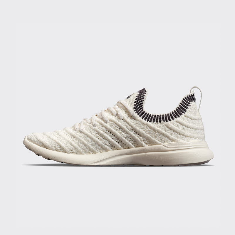 Youth's TechLoom Wave Ivory / Iron / Ribbed view 2