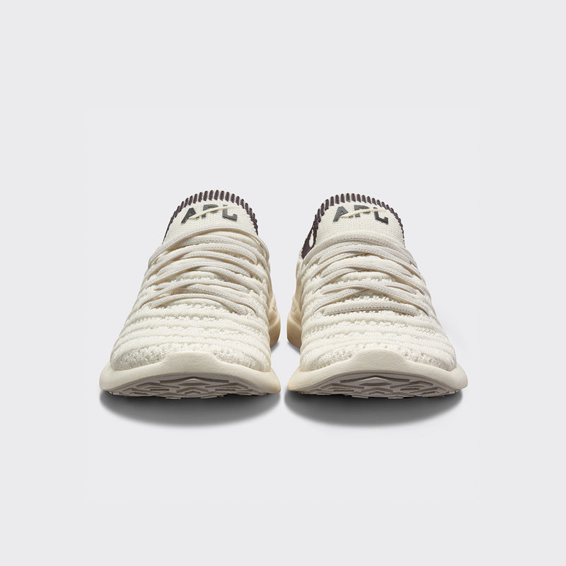 Youth's TechLoom Wave Ivory / Iron / Ribbed view 4