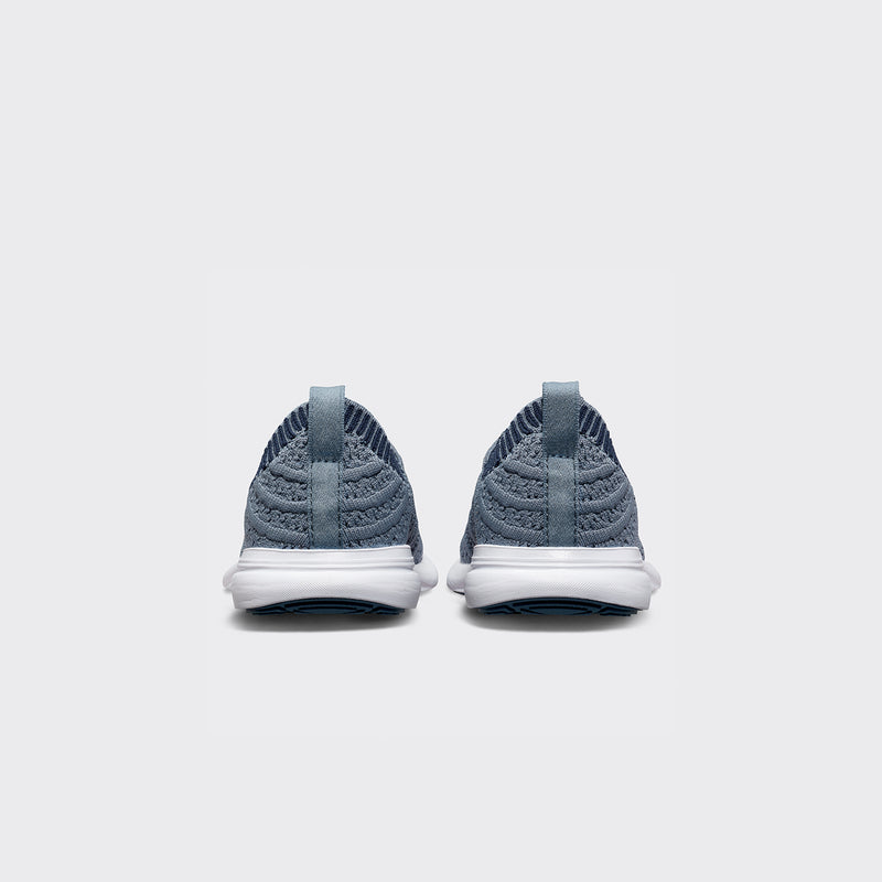 Kid's TechLoom Wave Slate / Navy / Ribbed view 3