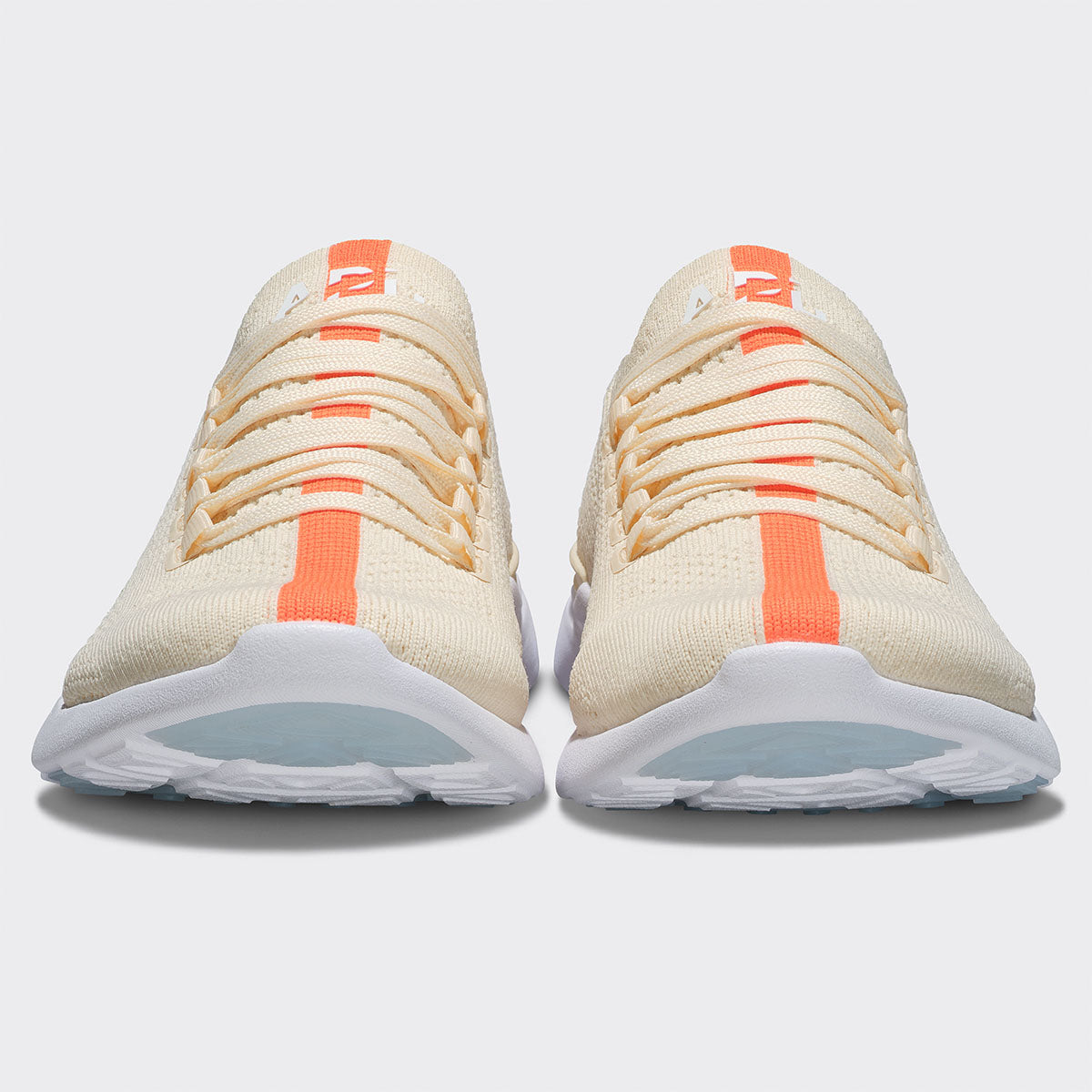 Men&#39;s TechLoom Breeze Alabaster / Tangerine / Racer view 5