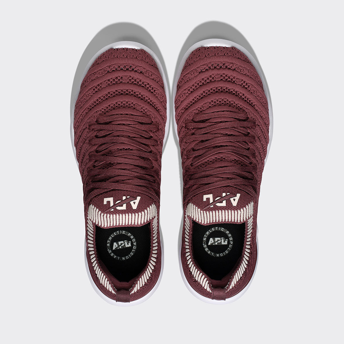 Men&#39;s TechLoom Wave Burgundy / Creme / Ribbed view 5