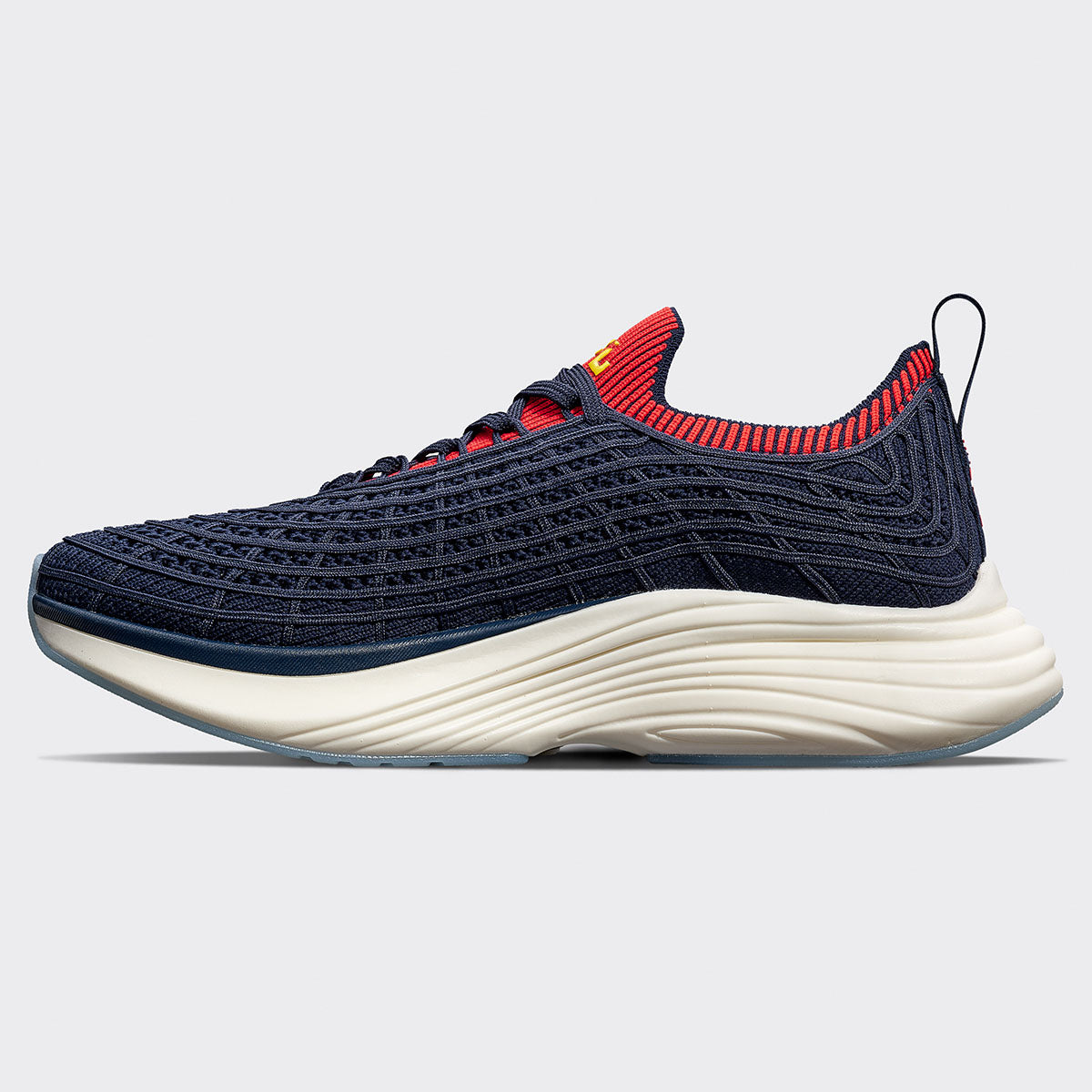 Men&#39;s TechLoom Zipline Navy / Red / Ribbed view 2