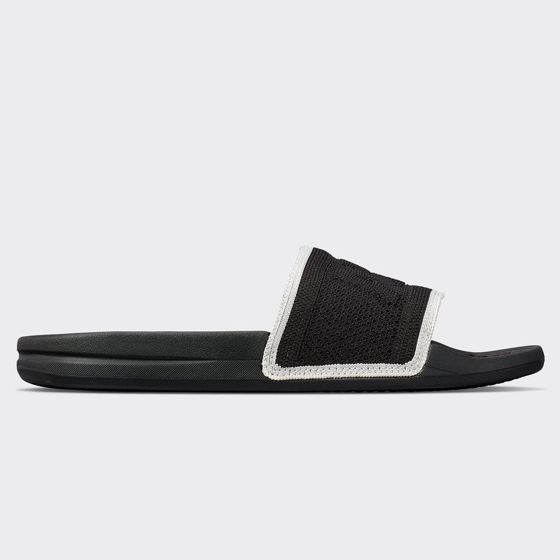 Men's Big Logo TechLoom Slide Black / Ivory view 2