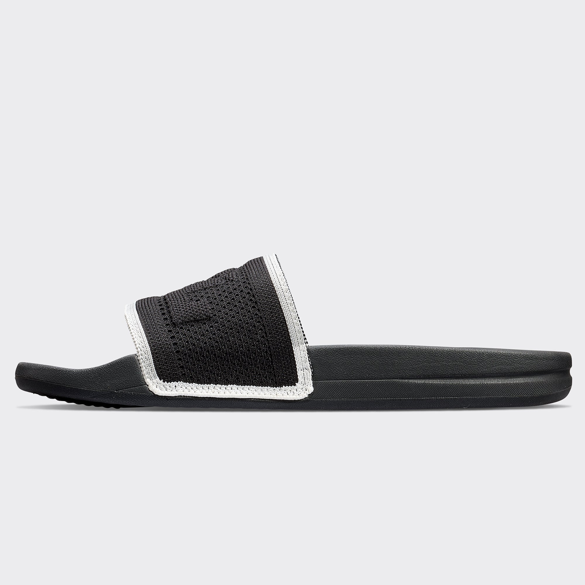 Men&#39;s Big Logo TechLoom Slide Black / Ivory view 3