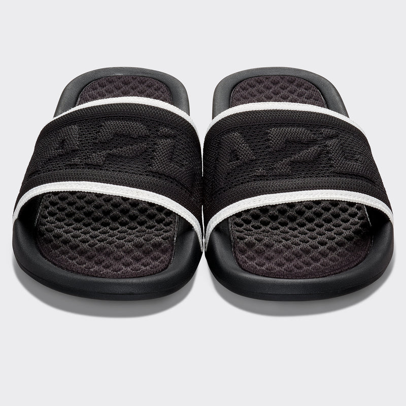 Men's Big Logo TechLoom Slide Black / Ivory view 5