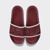 Men's Big Logo TechLoom Slide Burgundy / Ivory