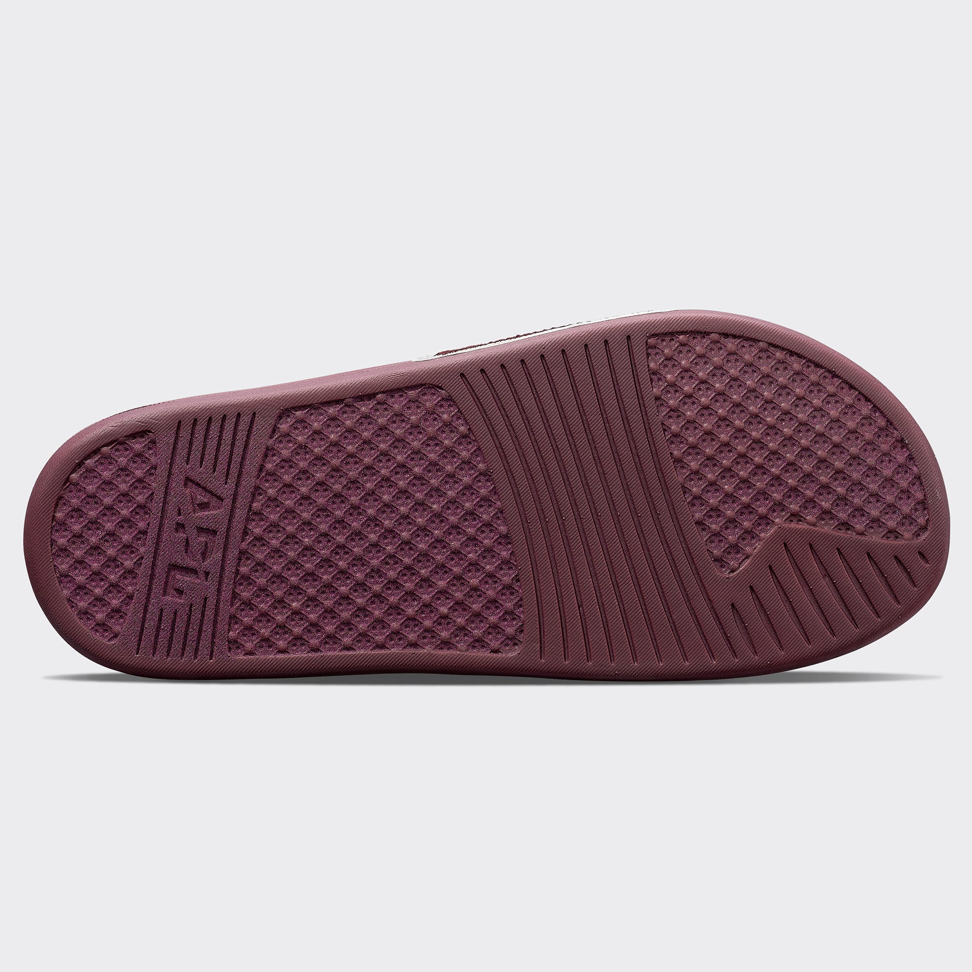 Women&#39;s Big Logo TechLoom Slide Burgundy / Ivory view 6