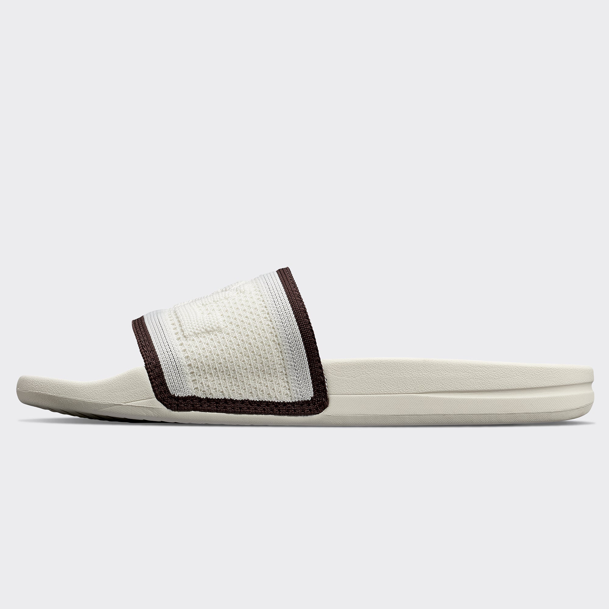 Men&#39;s Big Logo TechLoom Slide Ivory / Chocolate view 3