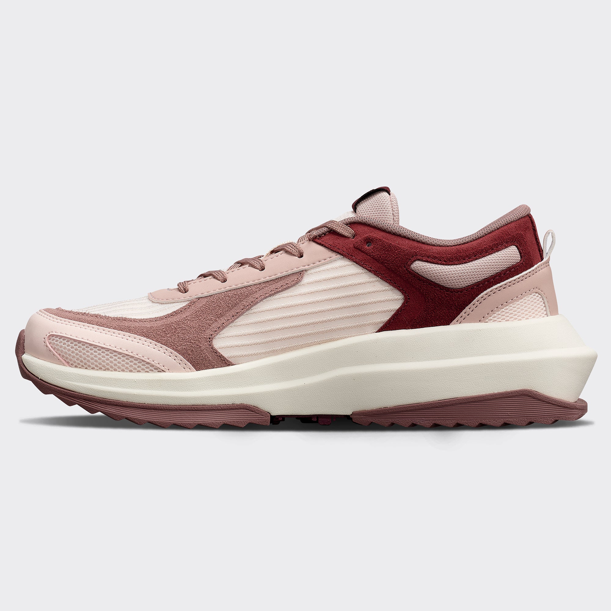 Women&#39;s Jogger Creme / Beachwood / Burgundy view 2