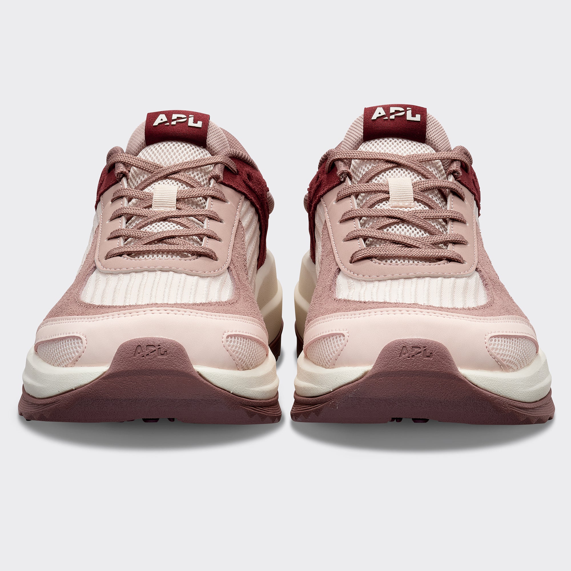 Women&#39;s Jogger Creme / Beachwood / Burgundy view 4