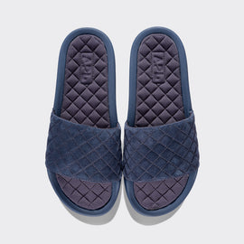 Men's Suede Lusso Slide Midnight