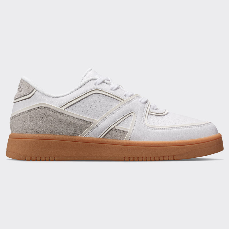 Women's Nostalgia '87 White / Harbor Grey / Gum view 1