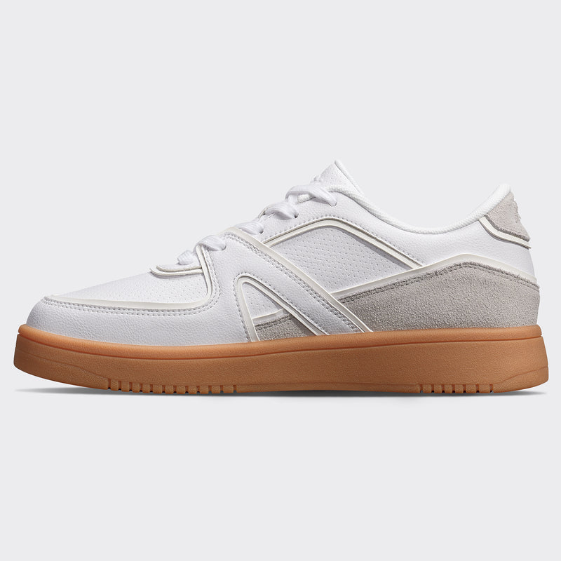 Women's Nostalgia '87 White / Harbor Grey / Gum view 2