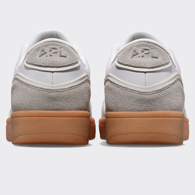 Women's Nostalgia '87 White / Harbor Grey / Gum view 3