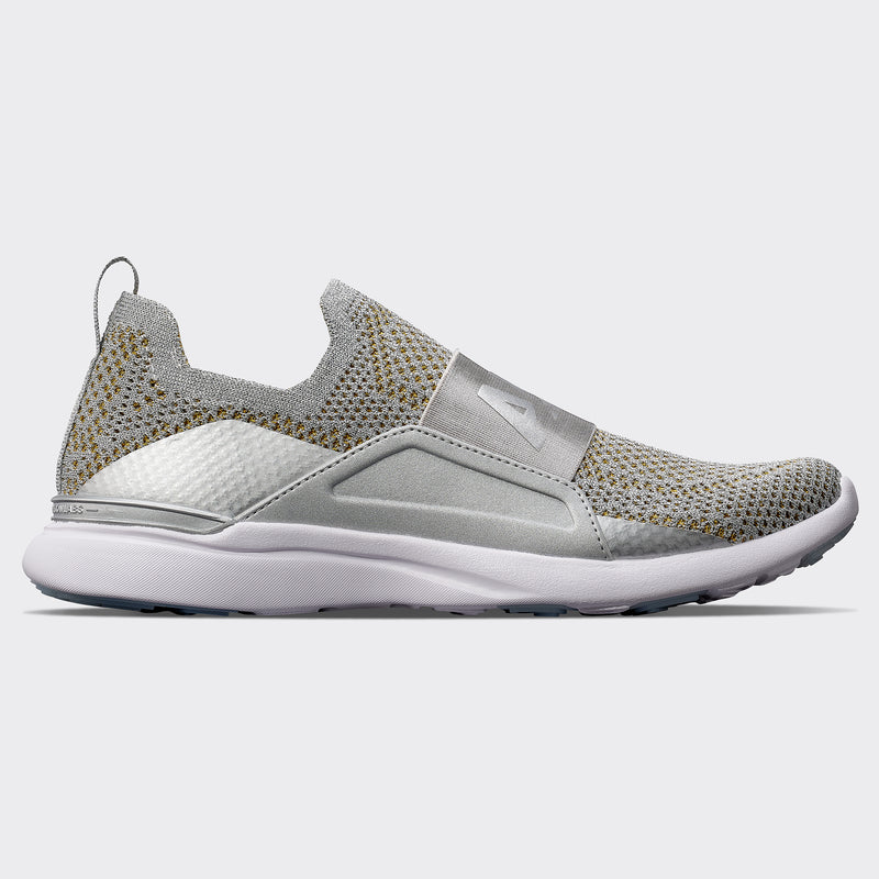 Women's TechLoom Bliss Metallic Silver / 24K / White view 1