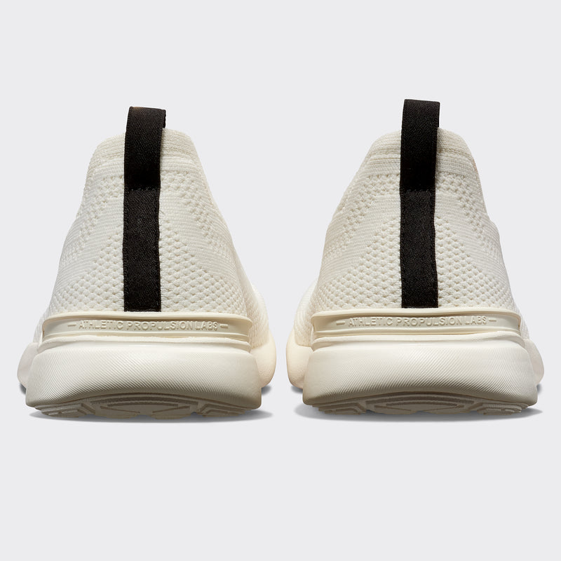 Men's TechLoom Breeze Ivory / Black / Racer view 3