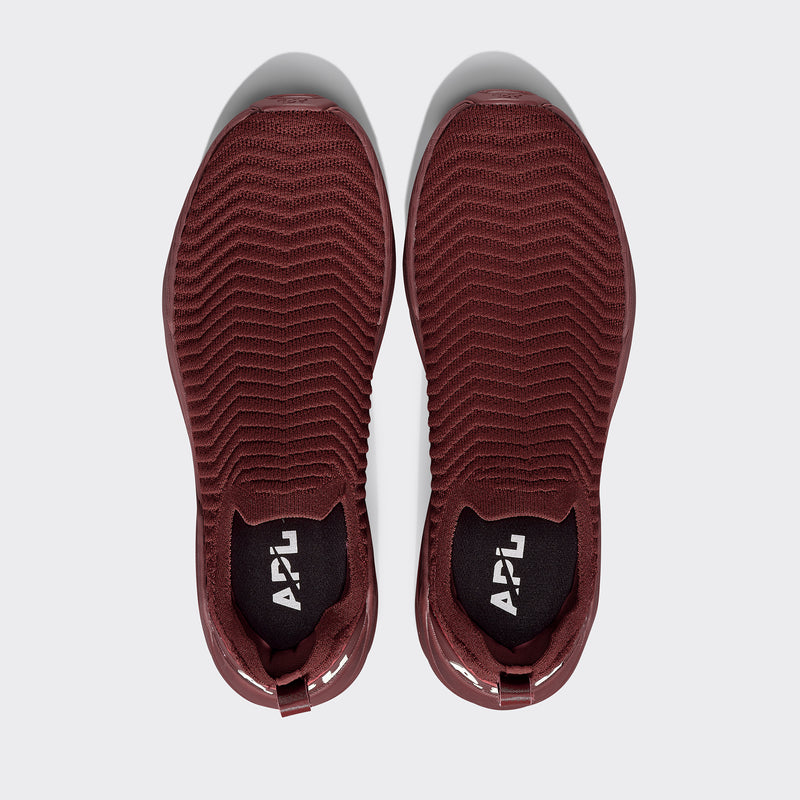 Men's TechLoom Traveler Burgundy / Ivory view 5