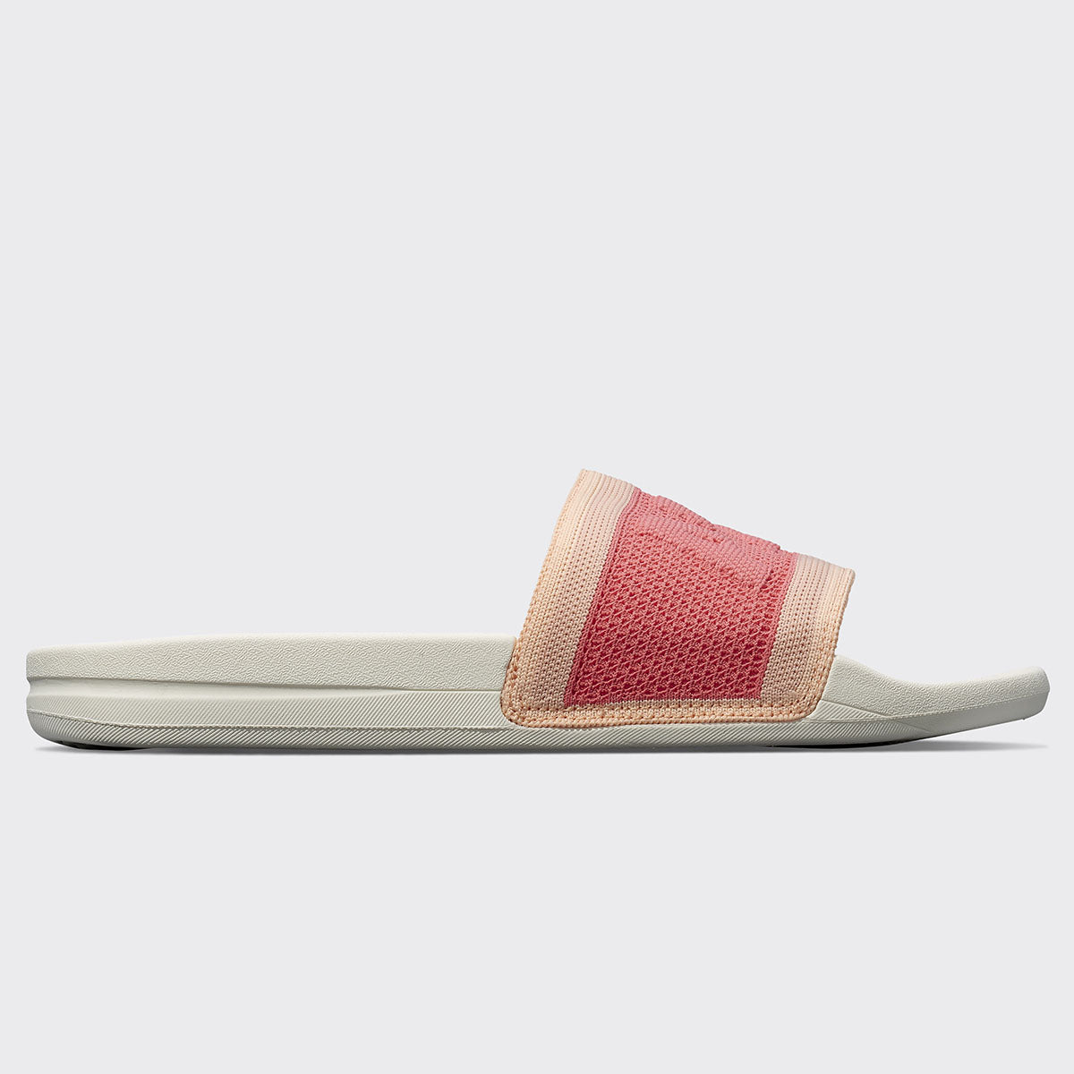 Women&#39;s Big Logo TechLoom Slide Fire Coral / Blush / Faded Peach view 2