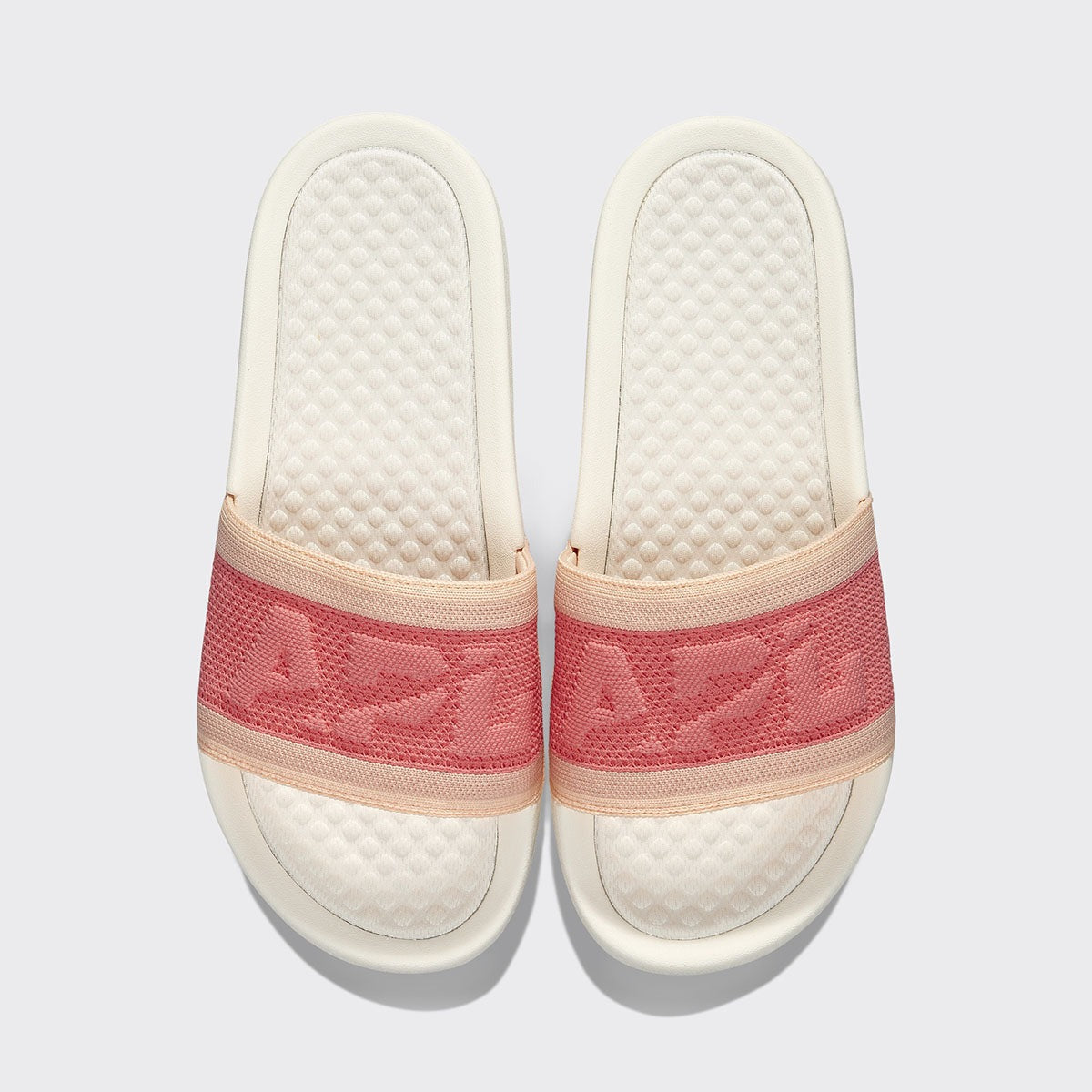 Women&#39;s Big Logo TechLoom Slide Fire Coral / Blush / Faded Peach view 1