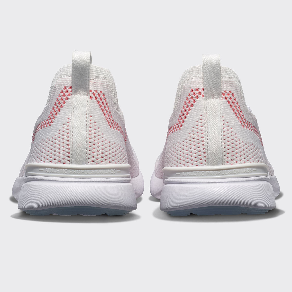 Women&#39;s TechLoom Breeze White / Fire Coral / White view 3