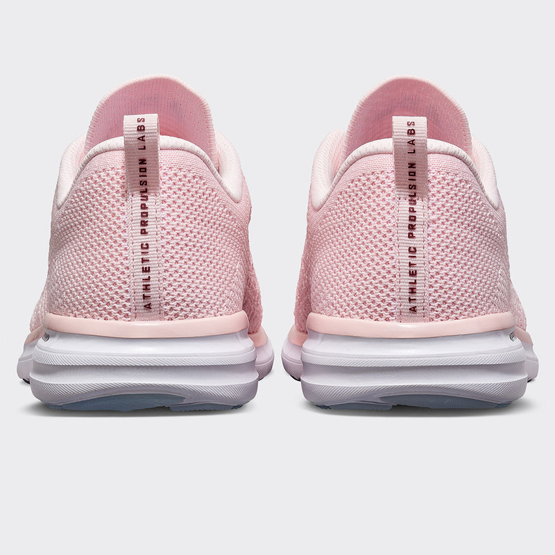 Women's TechLoom Pro X Bleached Pink / Burgundy / White view 3