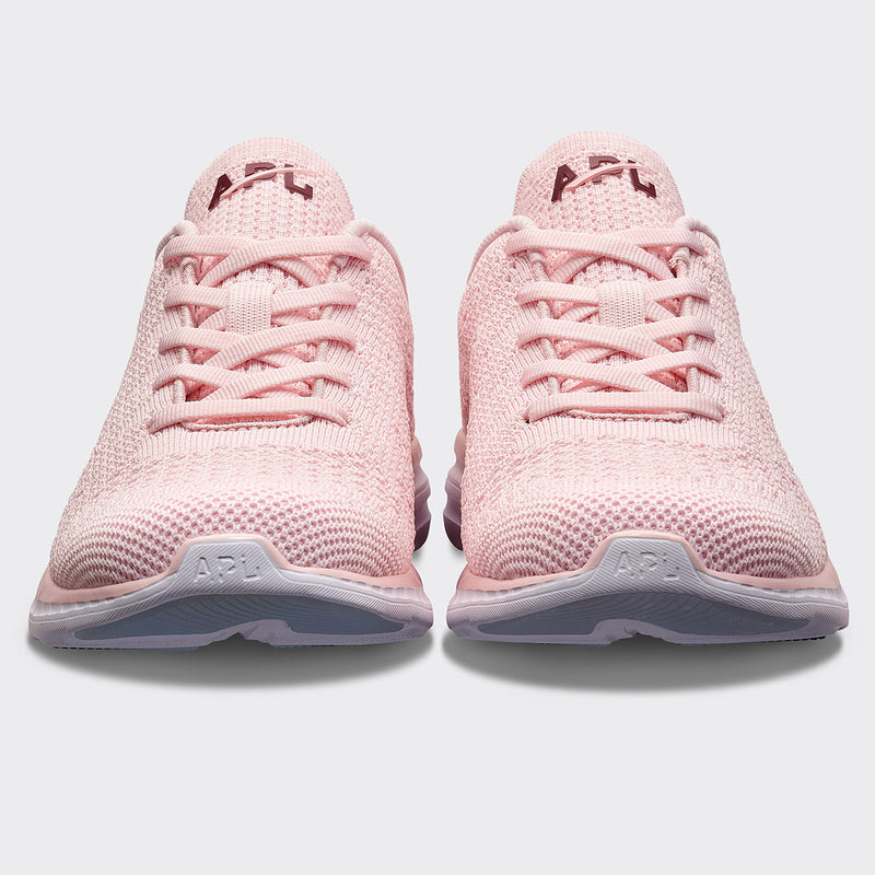 Women's TechLoom Pro X Bleached Pink / Burgundy / White view 4