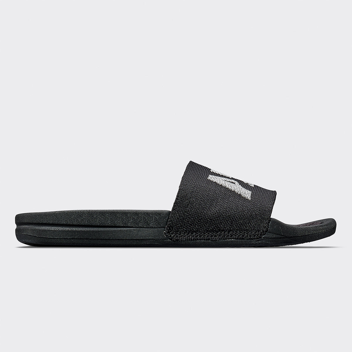 Women&#39;s Big Logo TechLoom Slide Black / Reflective Silver view 2