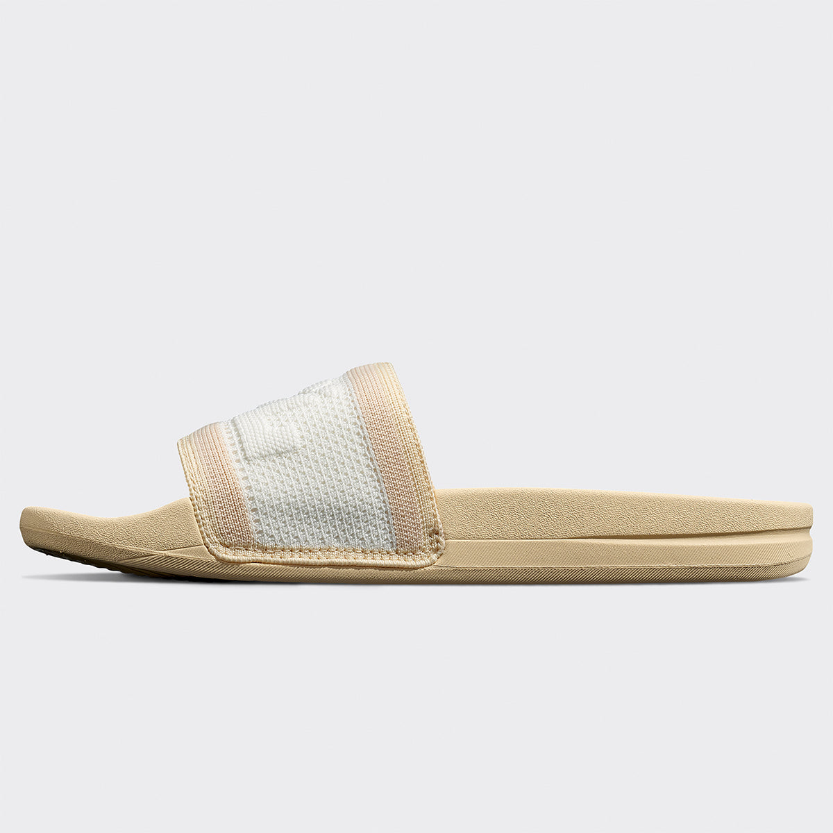 Women&#39;s Big Logo TechLoom Slide Vanilla / Alabaster / Ivory view 3