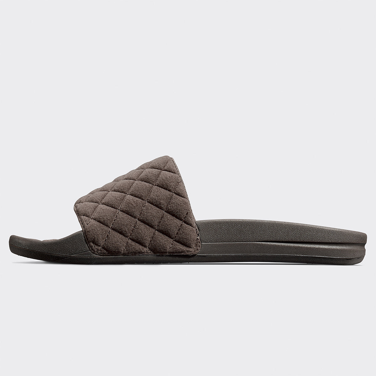 Women&#39;s Vegan Suede Lusso Slide Chocolate view 3