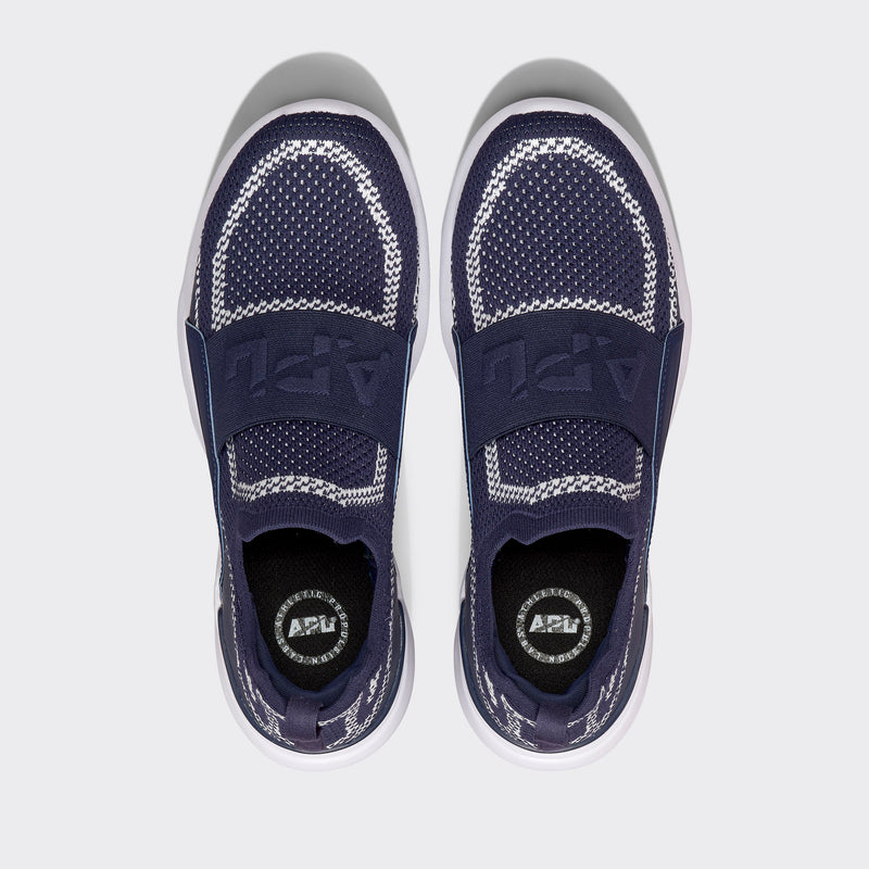 Men's TechLoom Bliss Navy / White / Navy view 5