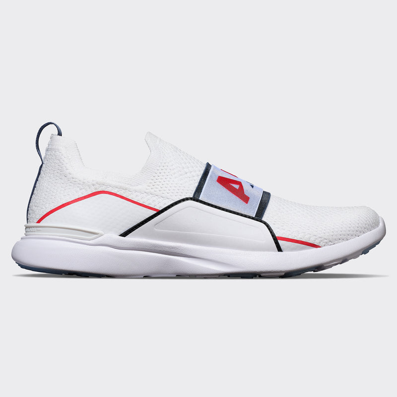 Women's TechLoom Bliss White / Red / Navy / Black view 1