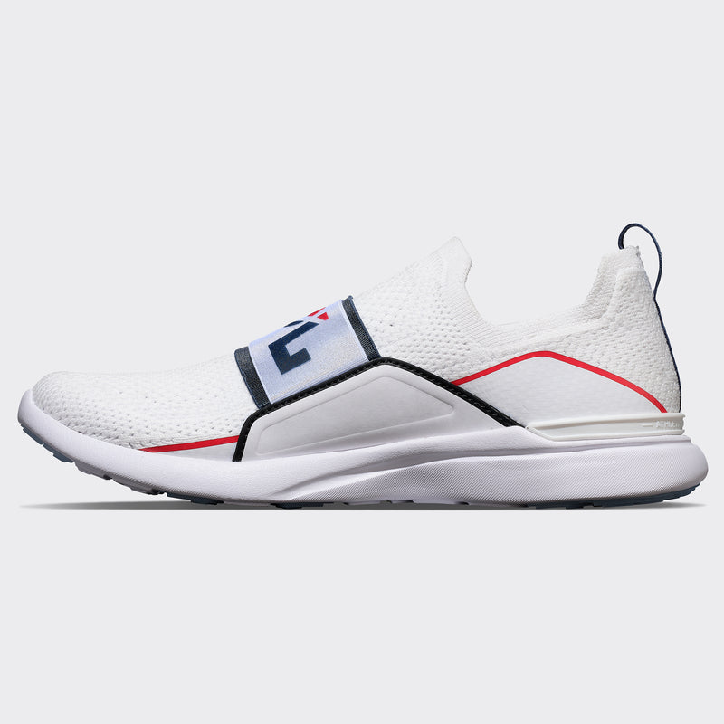 Women's TechLoom Bliss White / Red / Navy / Black view 2