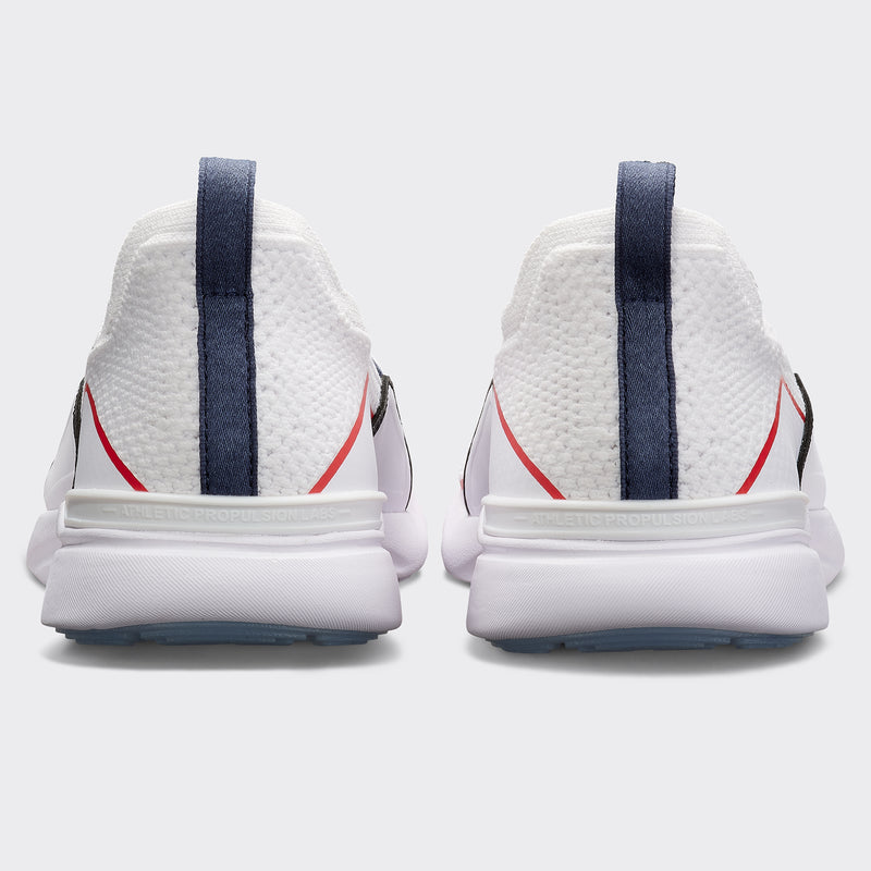 Women's TechLoom Bliss White / Red / Navy / Black view 3