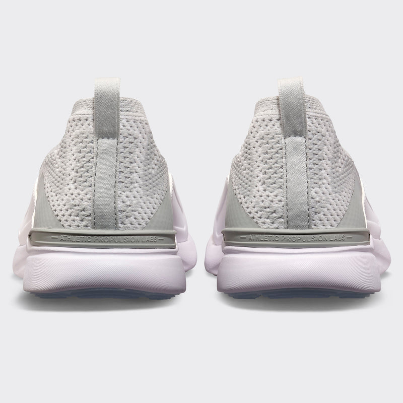 Women's TechLoom Bliss White / Steel Grey / White view 3