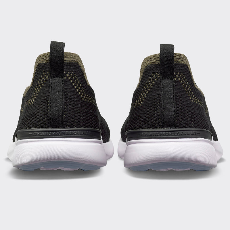 Men's TechLoom Breeze Black / Fatigue / White view 3