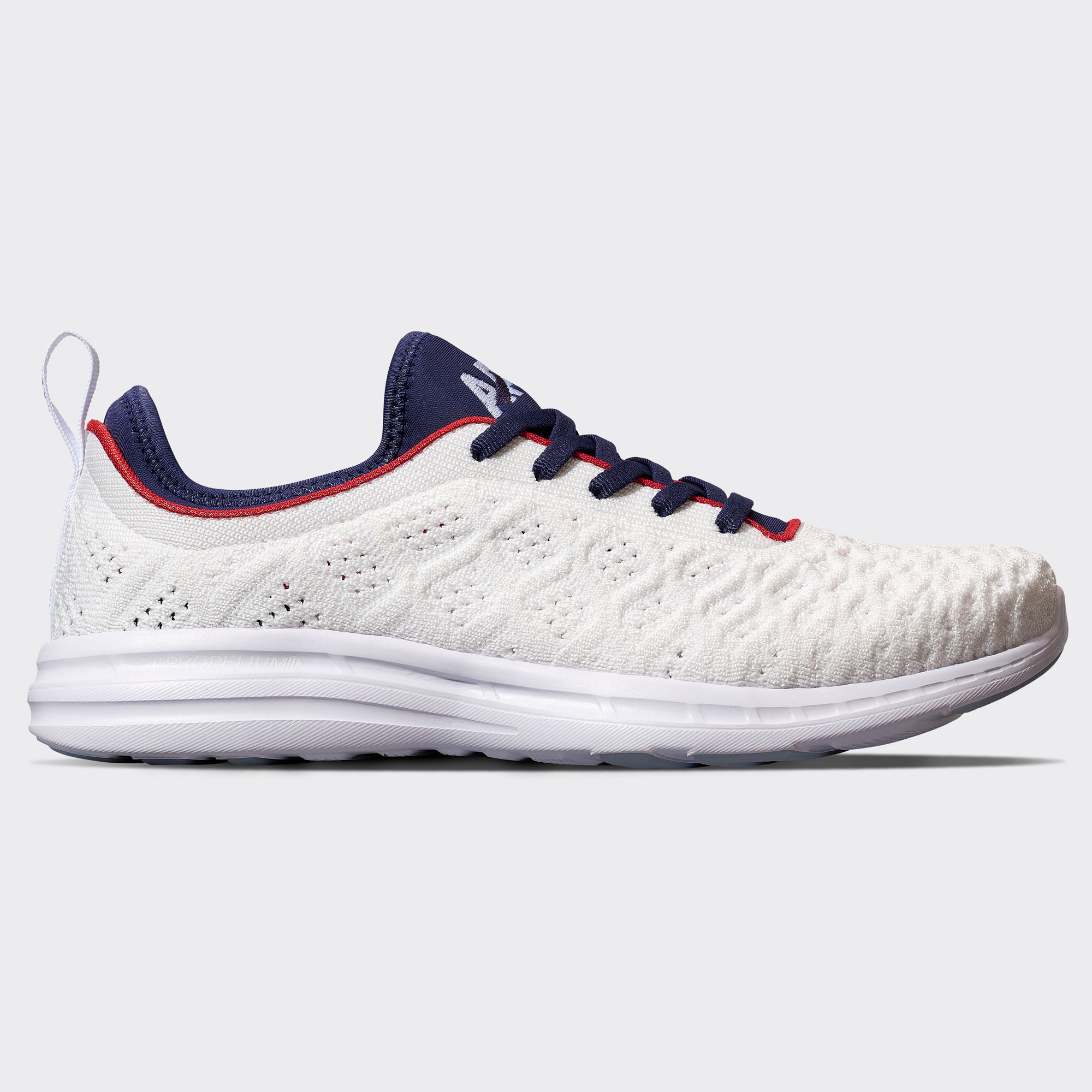 Men&#39;s TechLoom Phantom White / Royal Navy / Red view 1