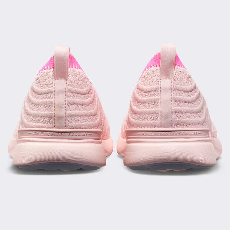 Women's TechLoom Wave Bleached Pink / Fusion Pink / Ribbed view 3