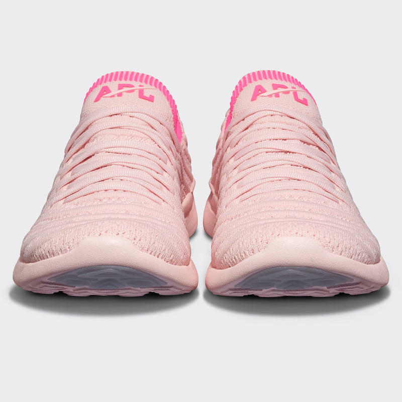 Women's TechLoom Wave Bleached Pink / Fusion Pink / Ribbed view 4