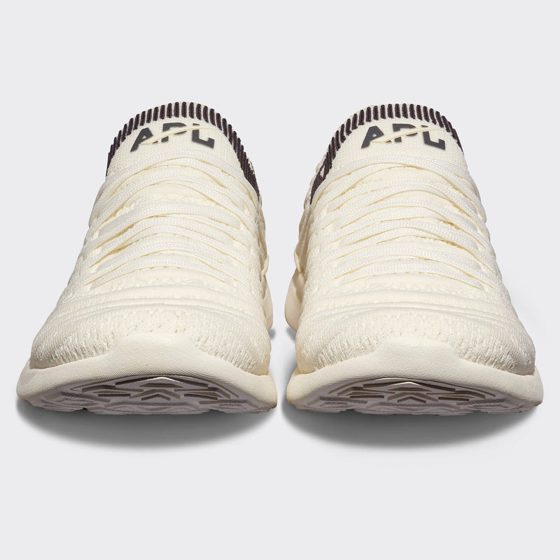 Men's TechLoom Wave Ivory / Iron / Ribbed view 4