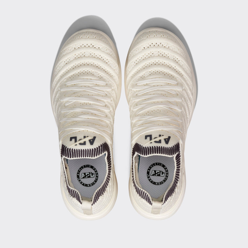 Women's TechLoom Wave Ivory / Iron / Ribbed view 5