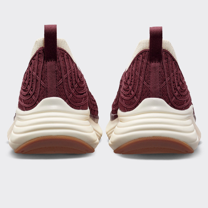 Women's TechLoom Zipline Burgundy / Ivory / Gum view 3