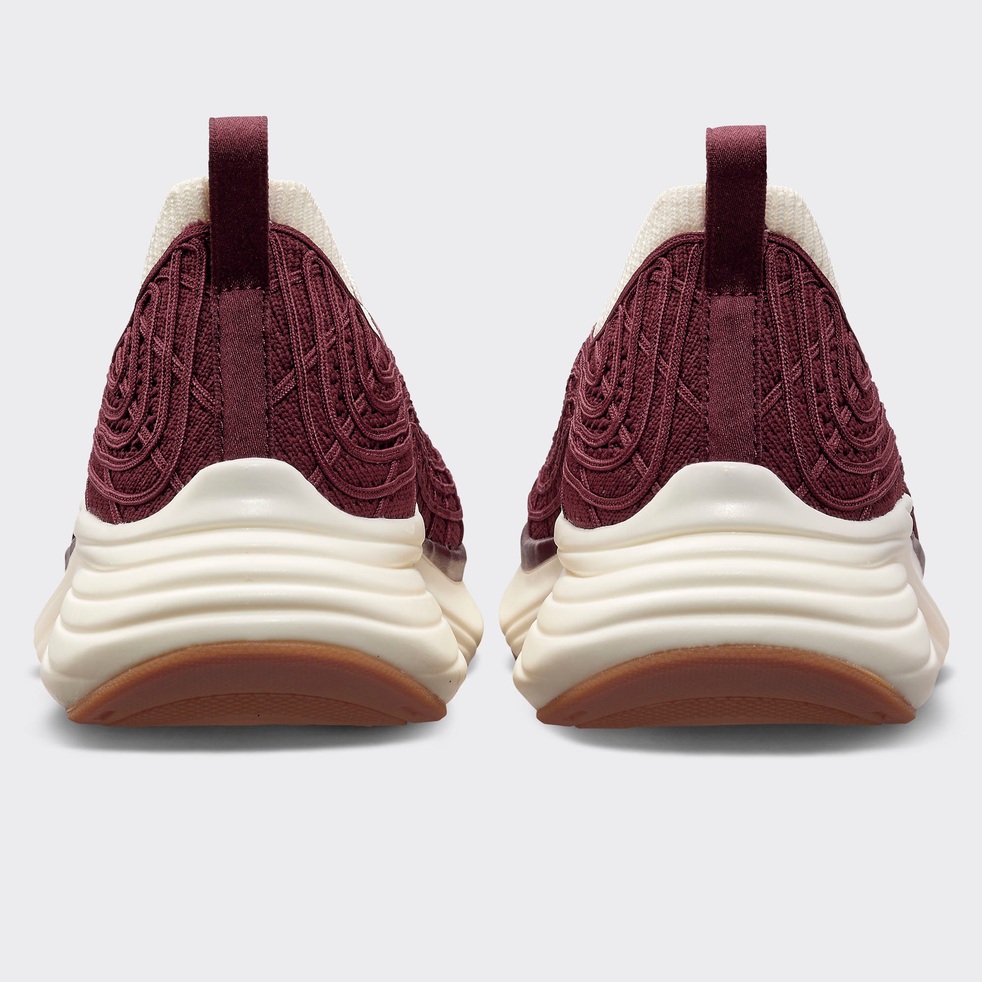 Men&#39;s TechLoom Zipline Burgundy / Ivory / Gum view 3