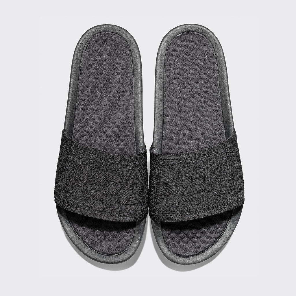 Women s Big Logo TechLoom Slide Black APL Shoes